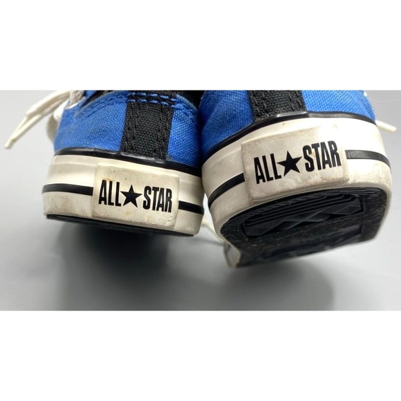 Converse Shoes Child 5 All Star Blue and Black Double Tongue Double Laces - Picture 7 of 10